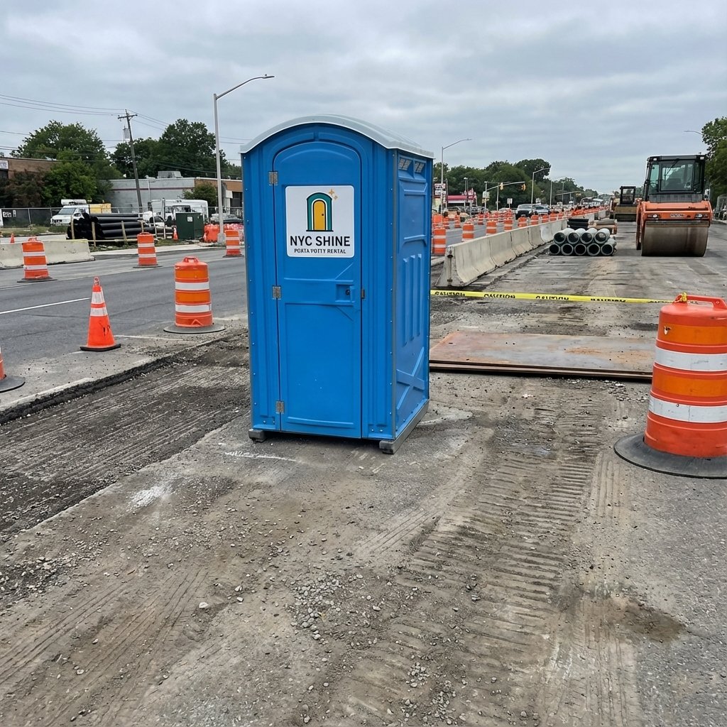 Construction Sites Portable Restroom NYC