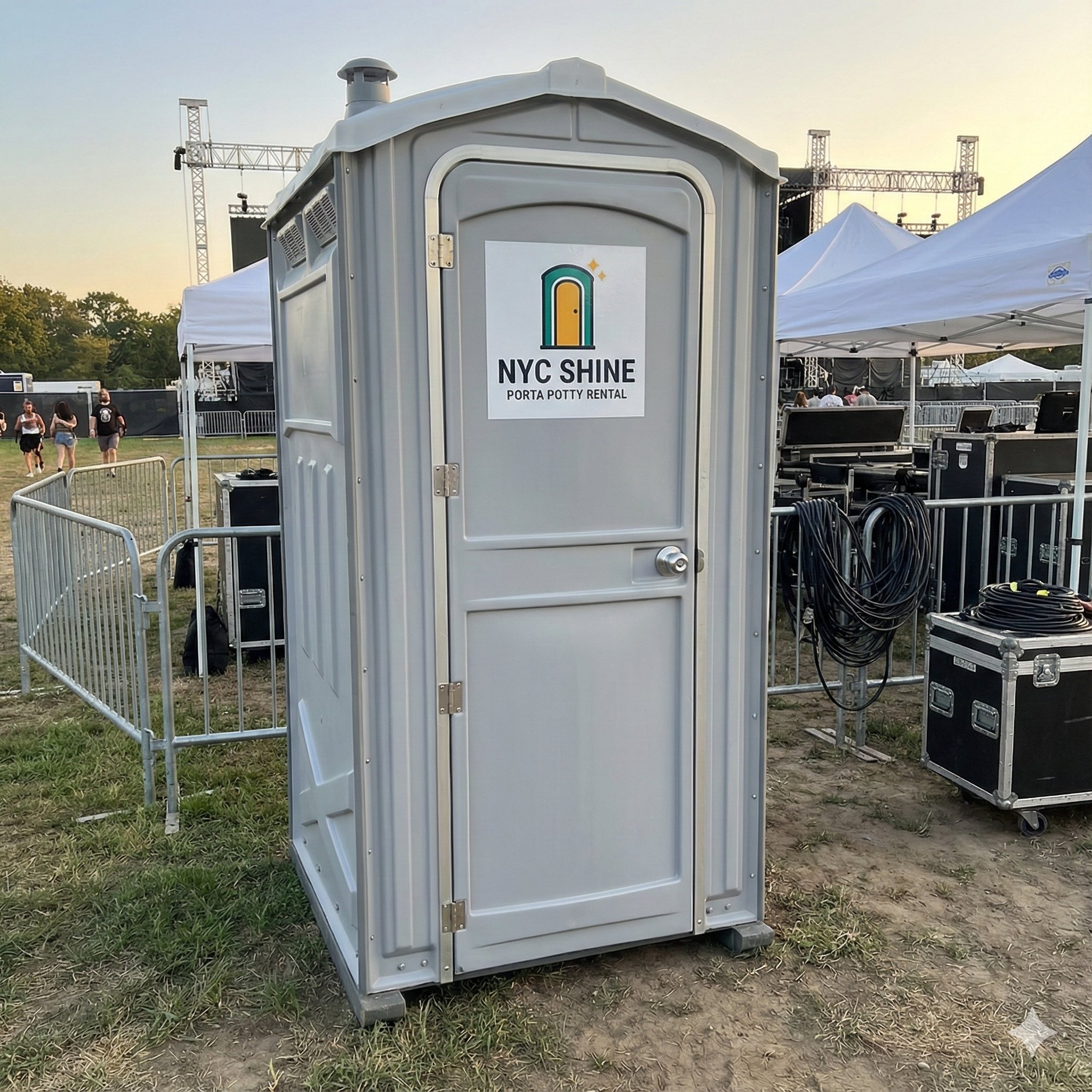 NYC Luxury Restroom Trailer Interior