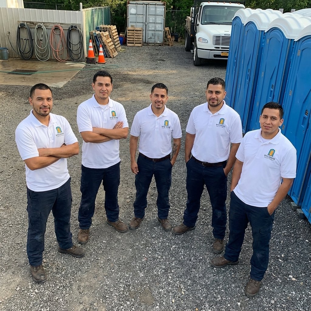 NYC Shine Porta Potty Rental Team