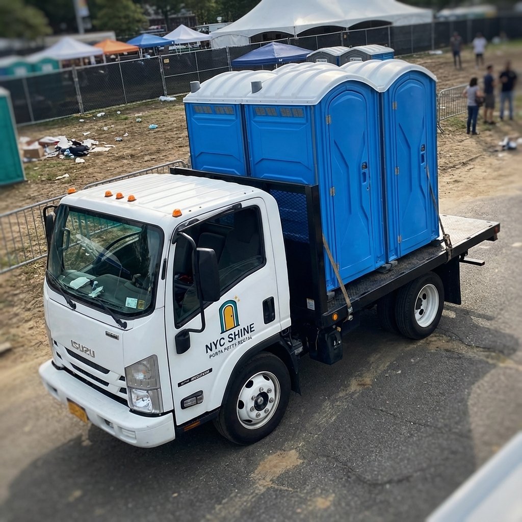 NYC Shine Delivery Truck Queens